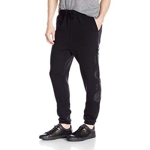 Ecko Unltd Black Mens Stacked Sweatpant M